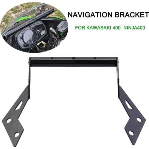 GPS Navigation Handlebar Bracket For KAWASAKI 400 NINJA400 Extension Phone Stand Holder Ninja 400