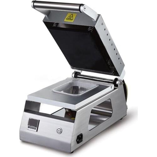 220V/110V Hand pressure sealing machine DS-1 cooked food box type sealer Cassette packaging machine 700w