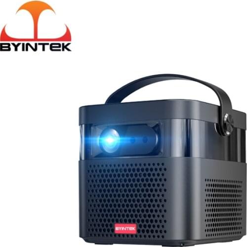 BYINTEK U70 Pro Smart 3D 300inch Android Portable 1080P LED DLP Mini Projector Full HD For 4K Cinema Smartphone with Battery