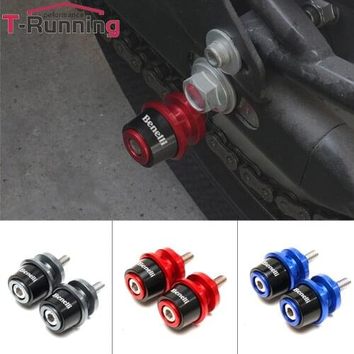 Motorcycle M6 Swingarm Sliders Spools Stand Bobbins For Benelli Leoncino 500 TRK 502 BJ600 BN500 TNT 300 150 BN 251 302 600