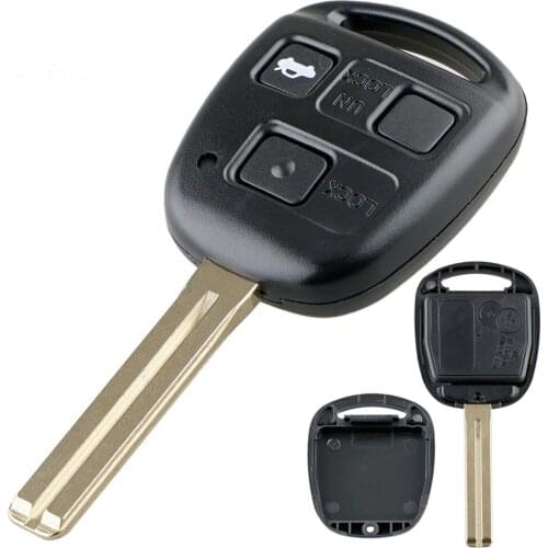 XRSHKEY 3 Buttons Remote Car Key Keyless Entry Remote 315Mhz ASK with 4D67 Chip HYQ12BBTV Fit for Lex