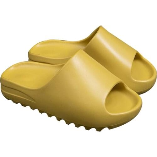 Summer Macarons Coconut Couple Home Shoes Thick-Soled Soft Silent Sandals Womens Bathroom Bathing Super Non-Slip Slipper