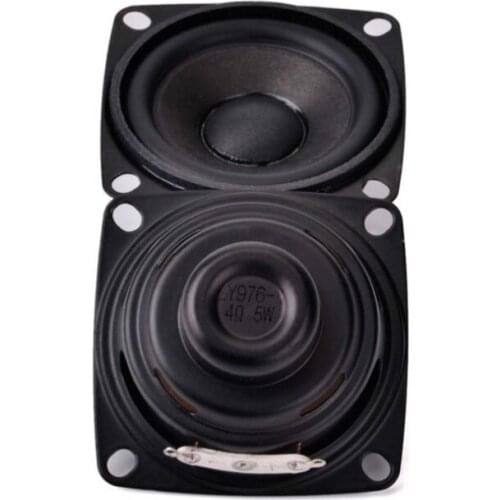 SOTAMIA 2Pcs 52MM Full Range Speakers 4 Ohm 5 W DIY Mini Audio Portable Bluetooth Speaker Music Loudspeaker Home Theater