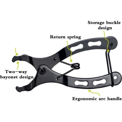 1pcs Bicycle Chain Quick Link Open Close Tool Master Link Pliers Bike Chain Magic Button Clamp Removal Tools new