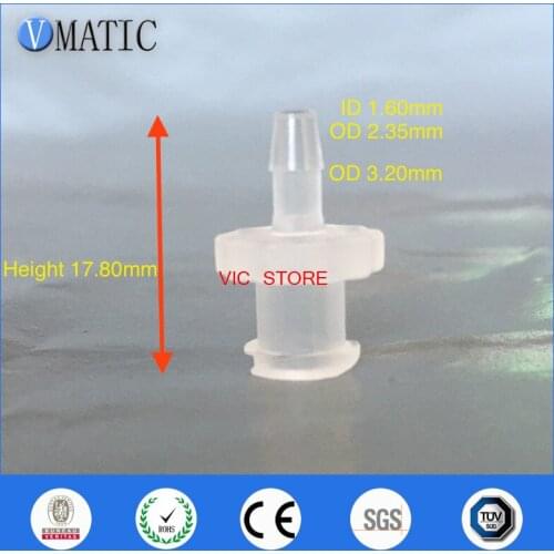 High Quality Plastic Hose Fitting 3/32 Inch Female Thread Connector Joint Coupling Adapter Pipe Fittings 10 Pcs