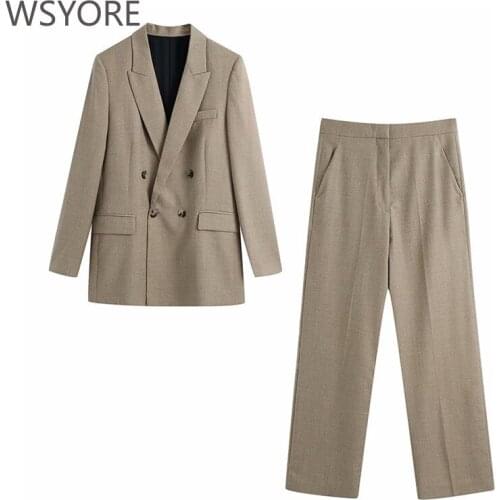 WSYORE Women's Trouser Suits