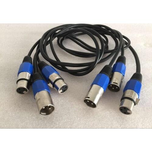 10/lot 5 Meter long dmx cables led dmx par light cable 5M length