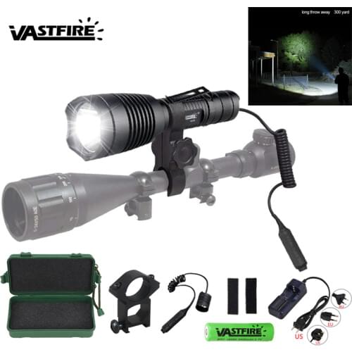 1200 Lumens Surefir Scout Light Lanterna Airsoft Flashlight Hunting Keymod Rail Mount Weapon light Pistol Barrel switch 18650