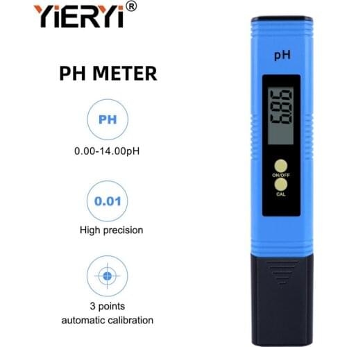 2018 yieryi New Come Updated ph-02 Sanwony New Protable LCD Digital PH Meter Pen Of Tester Aquarium Pool Water Wine Urine Arrive