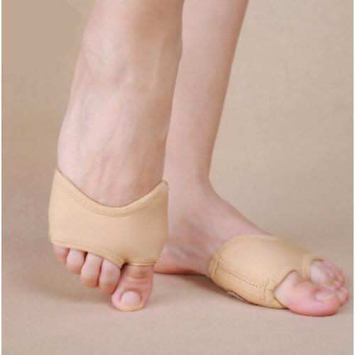 2021 Belly Dancing Shoes Elastic Dance Paws Flesh Foot Thongs Two HolesToe Undies Half Lyrical Shoes S/M/L/XL