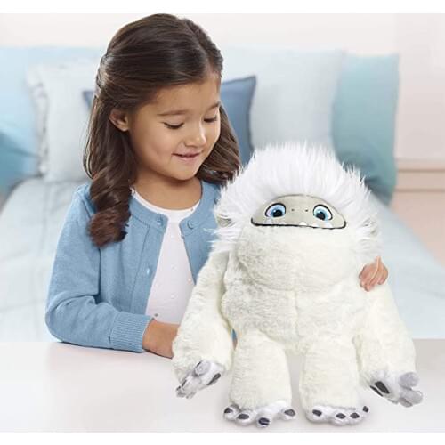 35cm/55cm Anime Abominable Monster Snowman Everest Plush Yeti Figure Toy Soft Stuffed Doll Gift for Kids Children Gift