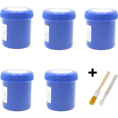 5pcs/lot NC-559-ASM poaste of no-clean type used to solder bag and welding tools+Scraper and brush