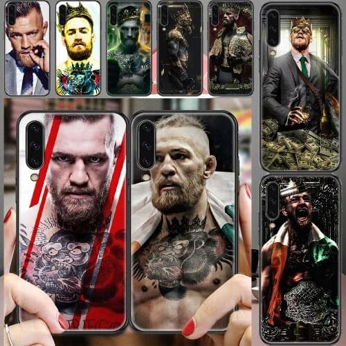 Conor McGregor Irish Fighter Phone case For Samsung Galaxy A 3 5 7 8 10 20 21 30 40 50 51 70 71 E S 2016 2018 4G black pretty