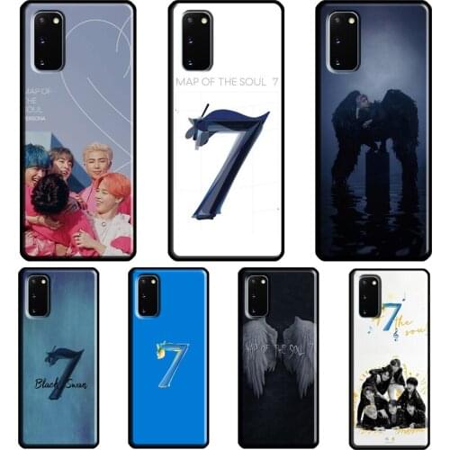 Map of Soul 7 KPOP Case For Samsung Galaxy S21 Ultra S20 FE Note 20 Ultra Note 9 10 S8 S9 S10 Plus S10e Cover