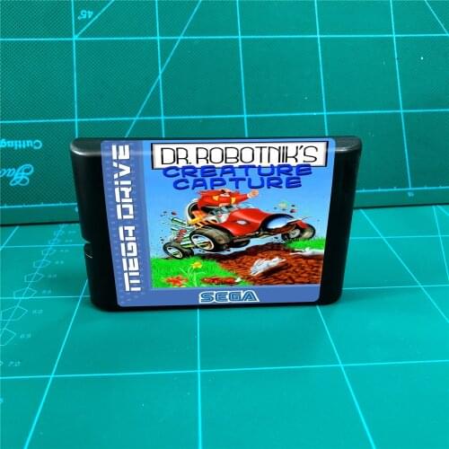 Dr. Robotniks Creature Capture - 16 bit MD Games Cartridge For MegaDrive Genesis console