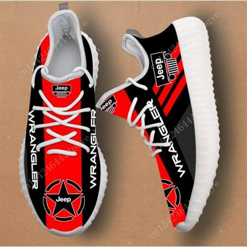Jeep Wrangler Logo New Male Sneakers Lightweight Mens Sneakers Large Size Casual Shoes Tennis Mens Fashion Sneakers Men Shoes
