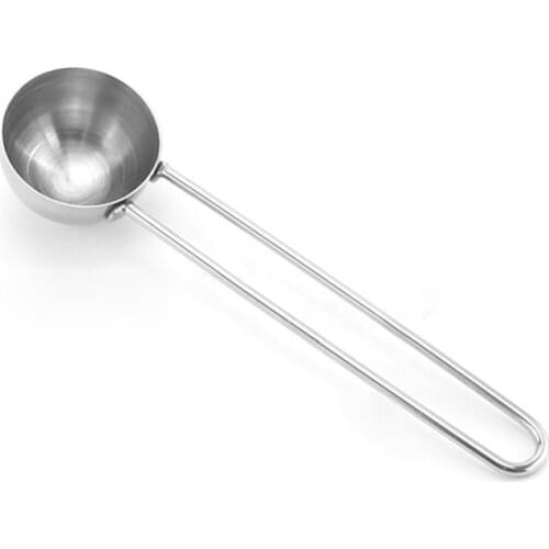 Kitchen Gadgets Coffee Spoon Mixing Spoons Measuring Tools Multifunction 1Pcs Long Handle Stainless Steel Easy Cleaning