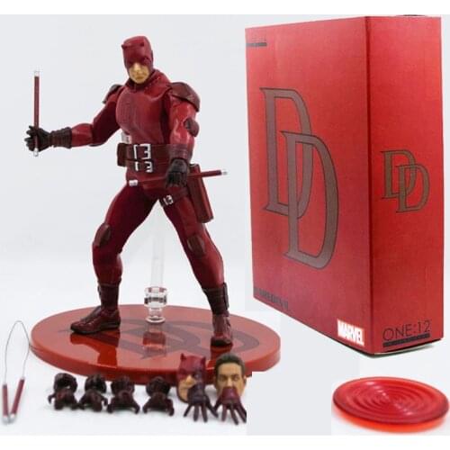 MEZCO Joker Figure MEZCO One:12 The Dark Knight The Joker Action Figure Model Toy Doll Gift