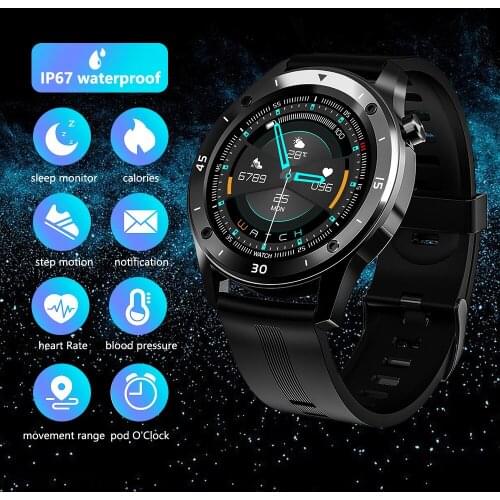 New 1.54 inch full touch screen F22 smartwatch heart rate monitoring fitness exercise wrist watch to make phone calls