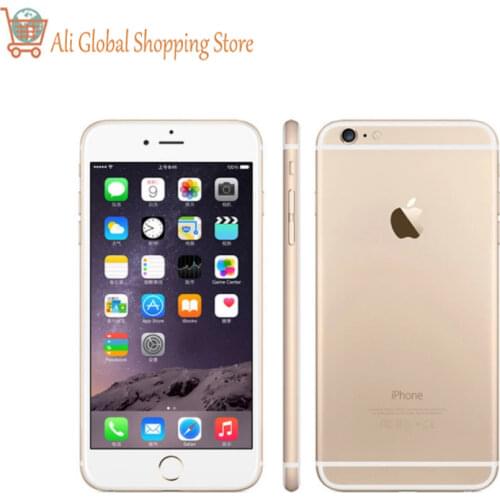 Unlocked Original Apple iPhone 6 IOS 4.7 inch Dual Core WIFI 16/64/128GB ROM 8.0 MP Camera 3G WCDMA IOS 4G LTE Apple Phone