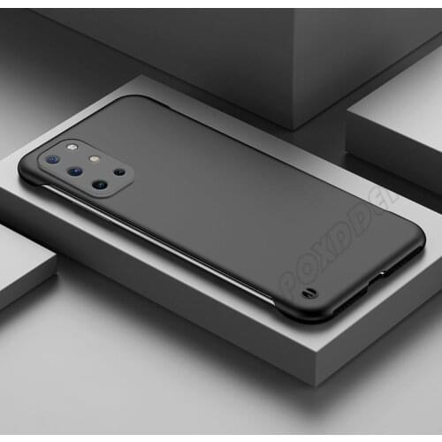 Ultra-thin Matte PC Frameless Case For Oneplus 7 8 7T 8T 9 Pro 9R Shockproof Candy Solid Cover for Oneplus 9R