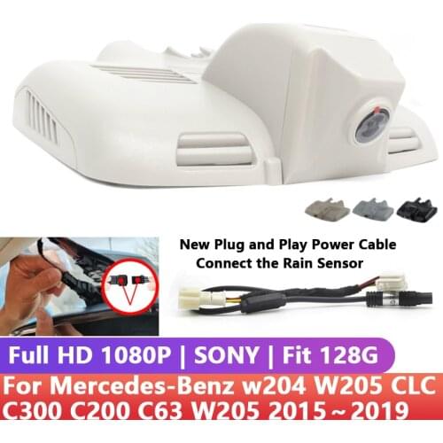 1080P Car Wifi DVR Driving Video Recorder Car Front Dash Cam Camera For Mercedes-Benz w204 W205 CLC C300 C200 C63 W205 2015～2019