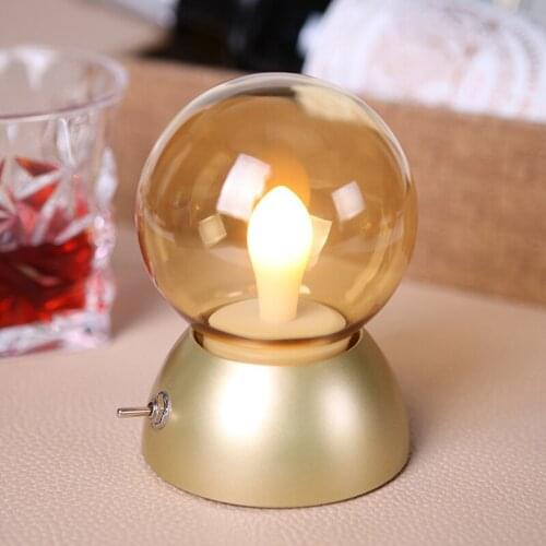 USB charging LED bulb night light voice control / manual switch bedroom bedside living room table lamp party decoration