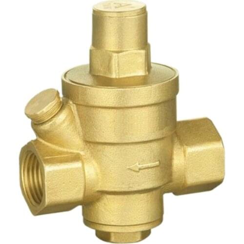 1/2 DN15 Brass water pressure regulator without Gauge,pressure maintaining valve