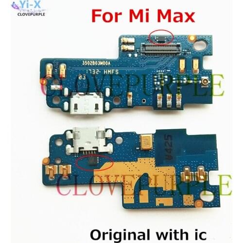 1pcs Original USB Charging Dock Connect Board for Xiaomi Mi Max Charger Plug Flex Cable Replacement Parts