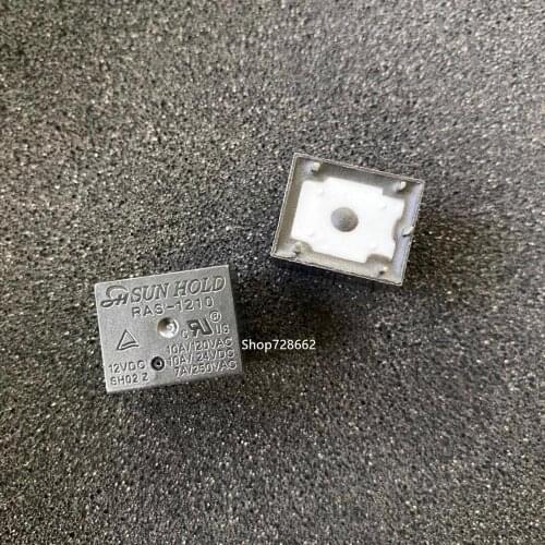 10PCS/Lot RAS-1210 RAS-2410 SUN HOLD Relay 12VDC 24VDC