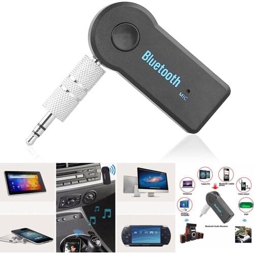 2 In 1 Wireless Bluetooth Receiver Transmitter Adapter 3.5mm Jack For Car Music Audio Aux Headphone Reciever Handsfree