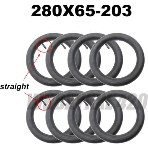 280 * 65-203 Inner Tube for Childrens Tricycle Baby Trolley Pneumatic Inner Tire sooter Accessories 280x65-203