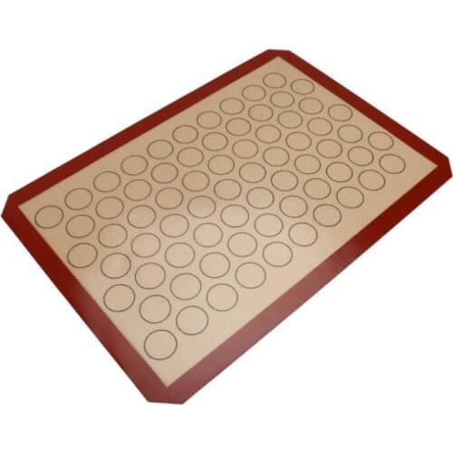 42*29.5cm baking mat non stick silicone pad sheet bakeware pastry tools rolling dough mat for cake cookies LX1716