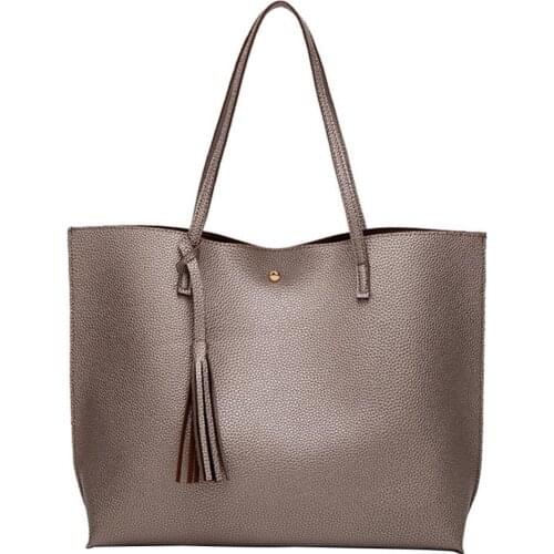 70% Hot Sell All-Match Korean Style Womens Fashion Large Capacity Tote Shoulder Bag Handbag