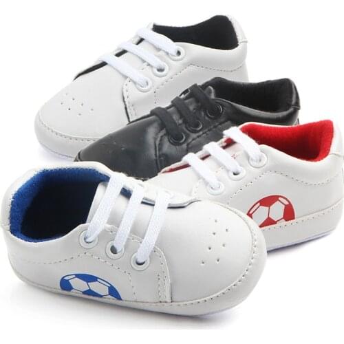 0-2 Classic Baby Football Boots Baby Shoes Boy Girl Sneaker Cotton Anti-Slip Newborn Infant First Walkers Toddler Casual Shoes