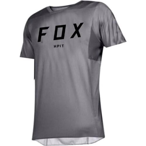2021 Hpit Fox Pro Motorcycle Shirt Bmx Mtb Dh Racewear Motocross Bike Racing Shirt Top Riding Bike Cycling Jersey Mountain Bike