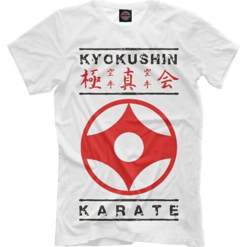 Kyokushin Karate New T-Shirt Sport Fight 2019 Hot Sale New Fashion Brand O-Neck Oversize Style Tee Styles Funny T Shirt