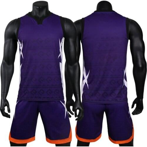 Retails basketball jersey design quick dry breathable basketball uniforms