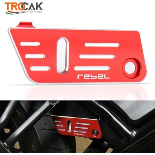 Rear Brake Reservoir Guard Honda Rebel CMX 300 500 Rear Brake Reservoir Cover for Honda Rebel CMX 500 300 CM500 CM300 REBEL500