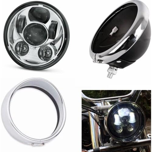 5.75 Inch Led Headlights For Triumph Rocket iii 3 & Speed Triple & Street Triple & Thunderbird