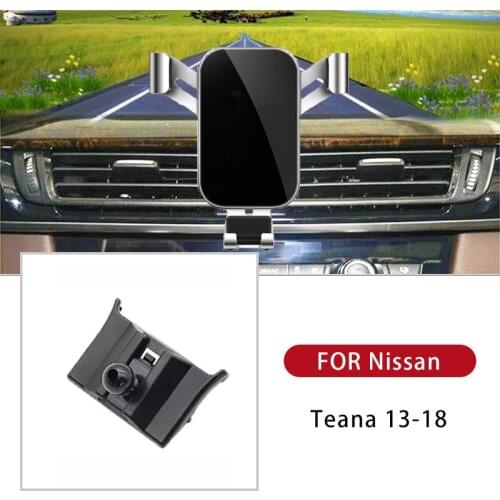 Car Phone Holder For Nissan Teana 2013 2014 2015 2016 2017 2018 For iPhone Samsung Huawei Air Vent Mount Holder Stand Bracket