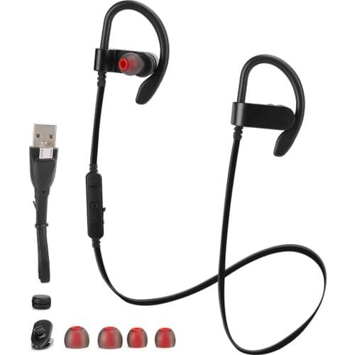 WT50 Ear-Mounted Wireless Bluetooth Earphones Sports Waterproof Stereo Sound Supplies