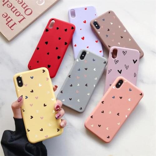 For Samsung Galaxy Note 20 S20 Ultra FE S10 S9 S8 S10e S11 10 9 8 5 Lite Pro A5 A6 A7 A8 A9 Plus 2018 Love Heart Daisy TPU Cases