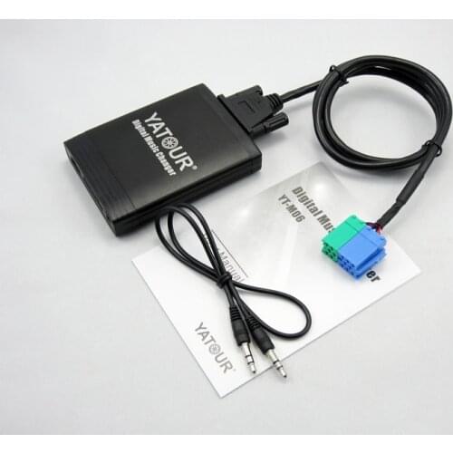 Yatour Digital Car mp3 player USB Stereo for Becker Porsche Mercede Benz Ford SD AUX CD Changer Bluetooth adapter interface