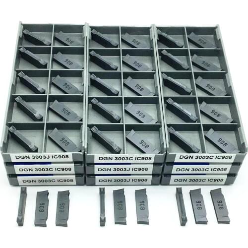 DGN2002C 2002J DGN3003C 3003J IC908 2mm 3mm grooving tool CNC carbide Iscar lathe cutting tool DGN 3003 turning insert