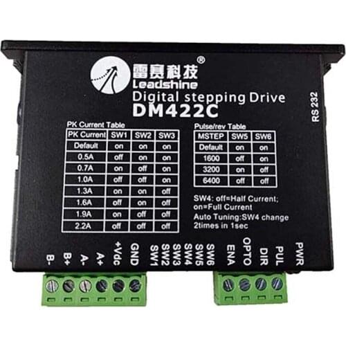 LeadshineNEMA17 stepper motor driver M422C DIY3D printing small engraving machine general anode wiring suitable for mach3