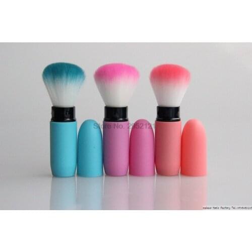 By ems or dhl 500pc Makeup Cosmetic Tool Professional Makeup Loose Powder Brush Blush Foundation Powder Brush Soft