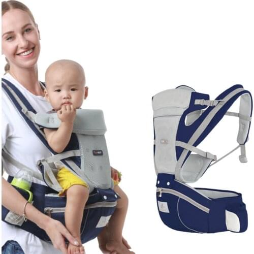 0-48Month Baby Backpacks Carriers Infant Baby Hipseat Carrier 3 In 1 Front Facing Ergonomic Kangaroo Wrap Sling bag Dropshipping