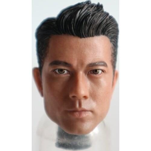 [ESTARTEK] 1/6 Handsome Aaron Kwok Head Sculpt Fucheng Guo Head Props for 12" Collectible Action Figures DIY