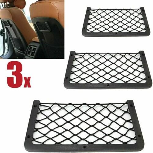 Hot Sale 3X Large Storage Net Pocket Camper Van Caravan Organizer Holder For T4 T5 T6 Car Caravan RV Boat Plastic + Mesh